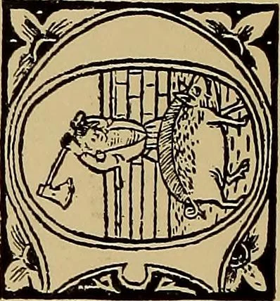 An illustration from Das Alte buch und seine ausstattung vom XV. bis zum XIX. jahrhundert: buchdruck, buchschmuck und einbände, 1915, leaf 26