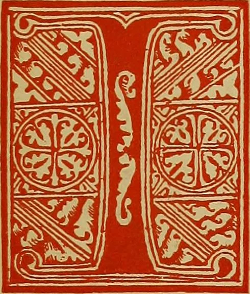 An illustration from Das Alte buch und seine ausstattung vom XV. bis zum XIX. jahrhundert: buchdruck, buchschmuck und einbände, 1915, leaf 29
