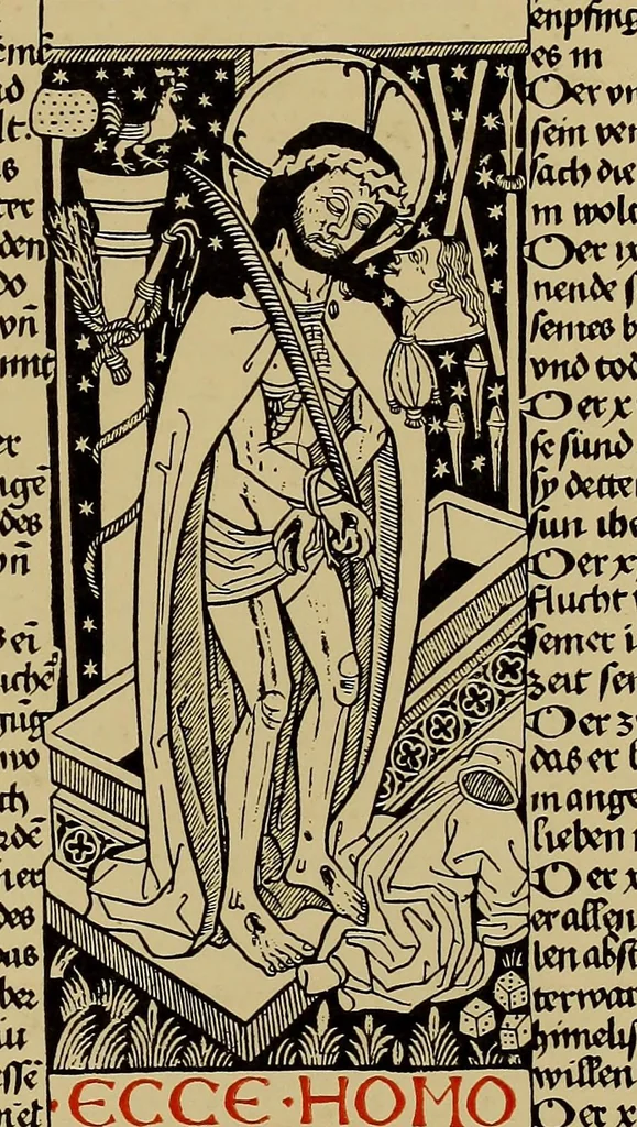 An illustration from Das Alte buch und seine ausstattung vom XV. bis zum XIX. jahrhundert: buchdruck, buchschmuck und einbände, 1915, leaf 29
