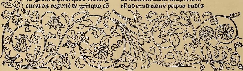 An illustration from Das Alte buch und seine ausstattung vom XV. bis zum XIX. jahrhundert: buchdruck, buchschmuck und einbände, 1915, leaf 30