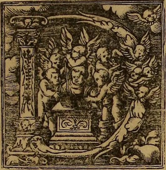 An illustration from Das Alte buch und seine ausstattung vom XV. bis zum XIX. jahrhundert: buchdruck, buchschmuck und einbände, 1915, leaf 32