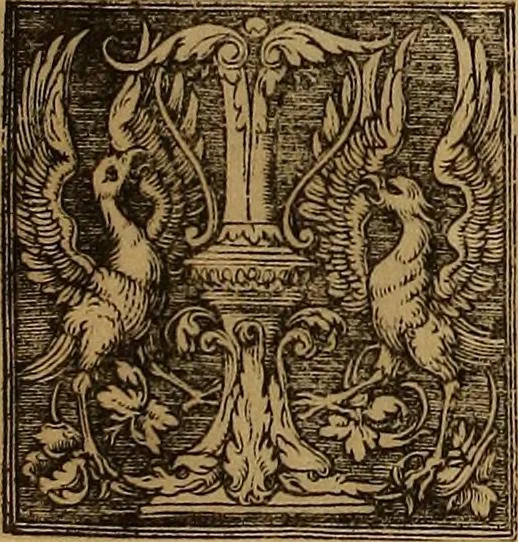 An illustration from Das Alte buch und seine ausstattung vom XV. bis zum XIX. jahrhundert: buchdruck, buchschmuck und einbände, 1915, leaf 32