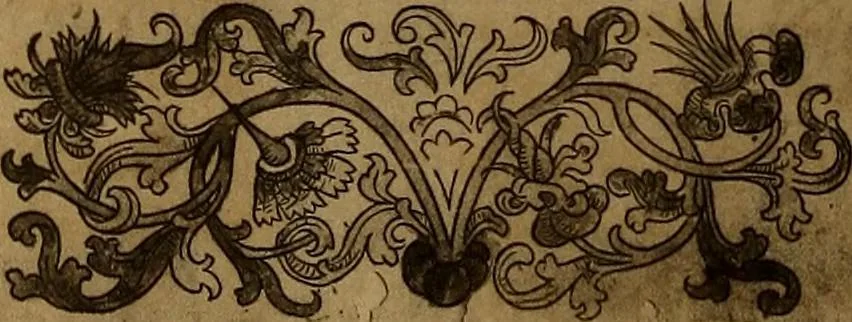 An illustration from Das Alte buch und seine ausstattung vom XV. bis zum XIX. jahrhundert: buchdruck, buchschmuck und einbände, 1915, leaf 32