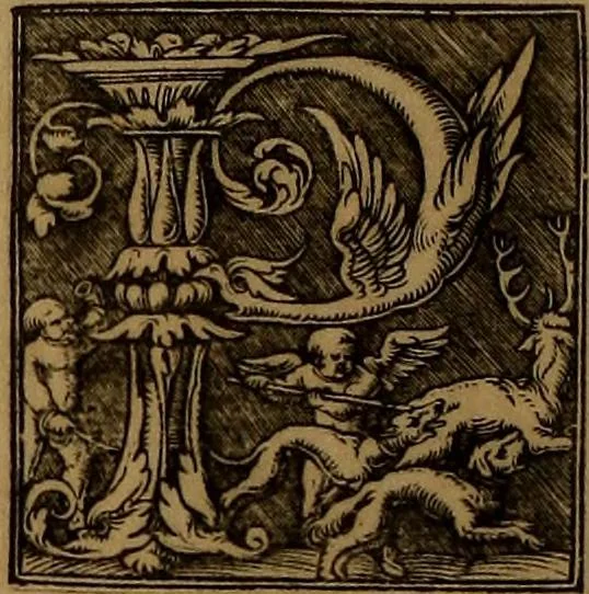 An illustration from Das Alte buch und seine ausstattung vom XV. bis zum XIX. jahrhundert: buchdruck, buchschmuck und einbände, 1915, leaf 32