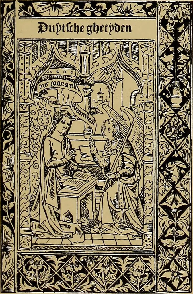 An illustration from Das Alte buch und seine ausstattung vom XV. bis zum XIX. jahrhundert: buchdruck, buchschmuck und einbände, 1915, leaf 33