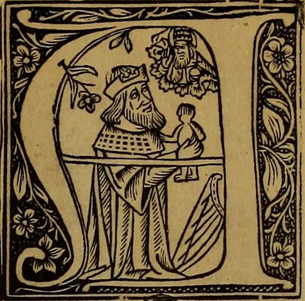 An illustration from Das Alte buch und seine ausstattung vom XV. bis zum XIX. jahrhundert: buchdruck, buchschmuck und einbände, 1915, leaf 35