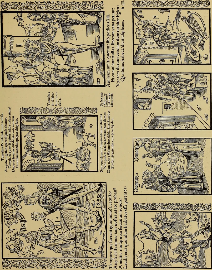 An illustration from Das Alte buch und seine ausstattung vom XV. bis zum XIX. jahrhundert: buchdruck, buchschmuck und einbände, 1915, leaf 37