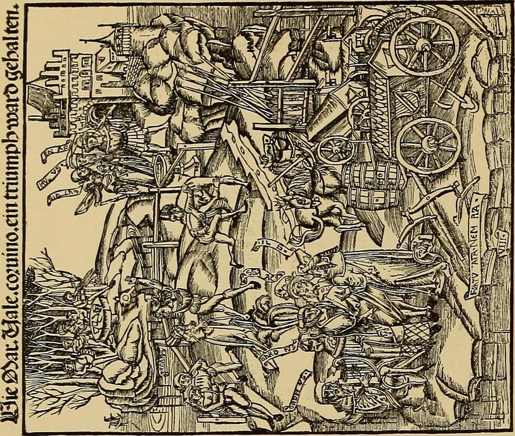 An illustration from Das Alte buch und seine ausstattung vom XV. bis zum XIX. jahrhundert: buchdruck, buchschmuck und einbände, 1915, leaf 38