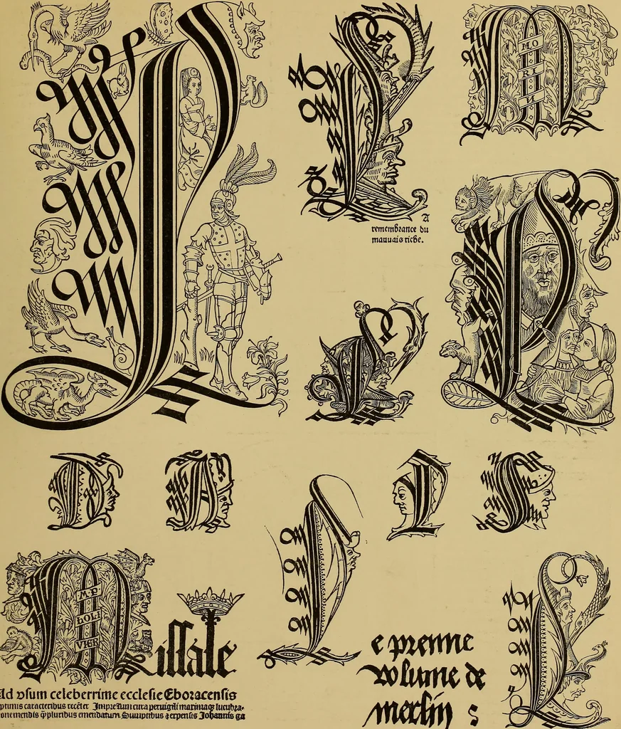 An illustration from Das Alte buch und seine ausstattung vom XV. bis zum XIX. jahrhundert: buchdruck, buchschmuck und einbände, 1915, leaf 41