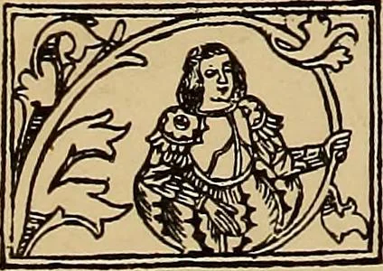 An illustration from Das Alte buch und seine ausstattung vom XV. bis zum XIX. jahrhundert: buchdruck, buchschmuck und einbände, 1915, leaf 42