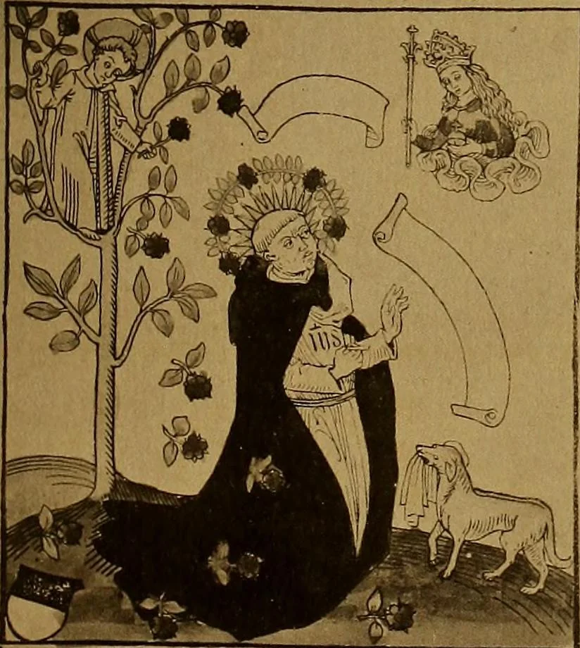 An illustration from Das Alte buch und seine ausstattung vom XV. bis zum XIX. jahrhundert: buchdruck, buchschmuck und einbände, 1915, leaf 43