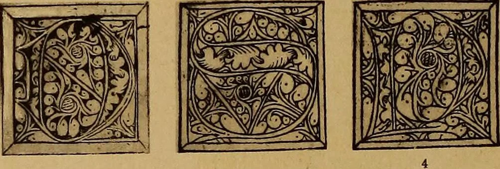 An illustration from Das Alte buch und seine ausstattung vom XV. bis zum XIX. jahrhundert: buchdruck, buchschmuck und einbände, 1915, leaf 44