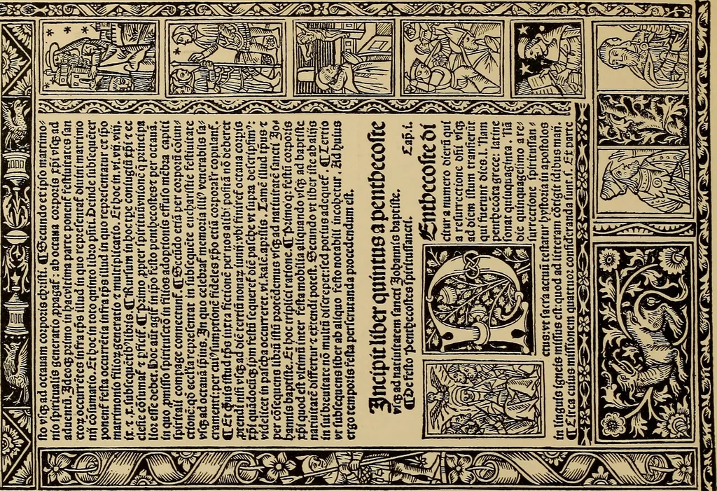 An illustration from Das Alte buch und seine ausstattung vom XV. bis zum XIX. jahrhundert: buchdruck, buchschmuck und einbände, 1915, leaf 46