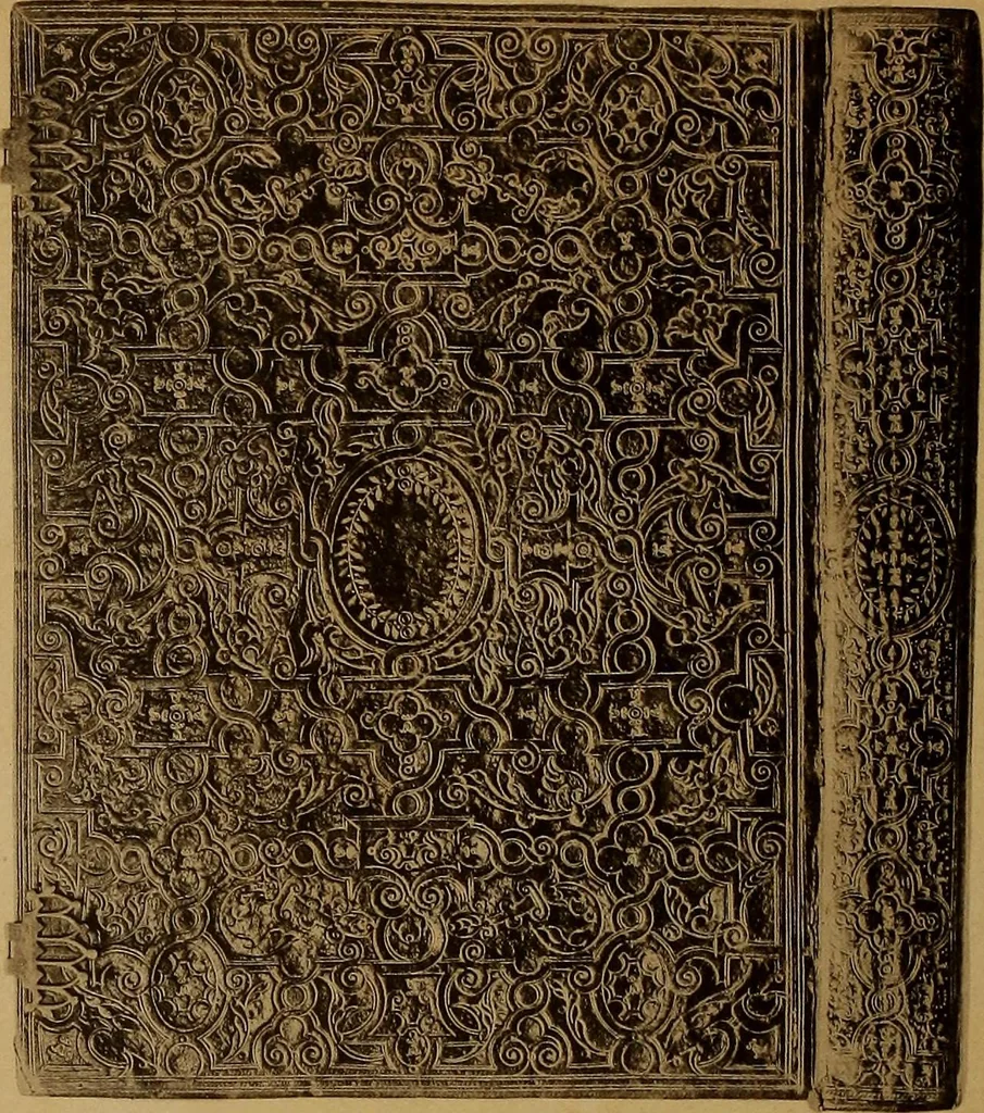 An illustration from Das Alte buch und seine ausstattung vom XV. bis zum XIX. jahrhundert: buchdruck, buchschmuck und einbände, 1915, leaf 52