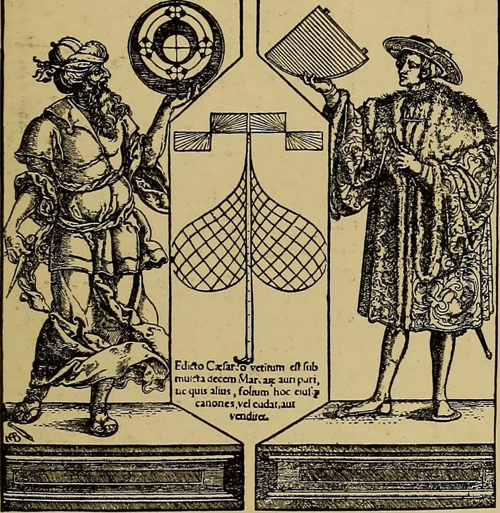 An illustration from Das Alte buch und seine ausstattung vom XV. bis zum XIX. jahrhundert: buchdruck, buchschmuck und einbände, 1915, leaf 53