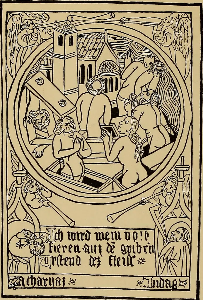 An illustration from Das Alte buch und seine ausstattung vom XV. bis zum XIX. jahrhundert: buchdruck, buchschmuck und einbände, 1915, leaf 54