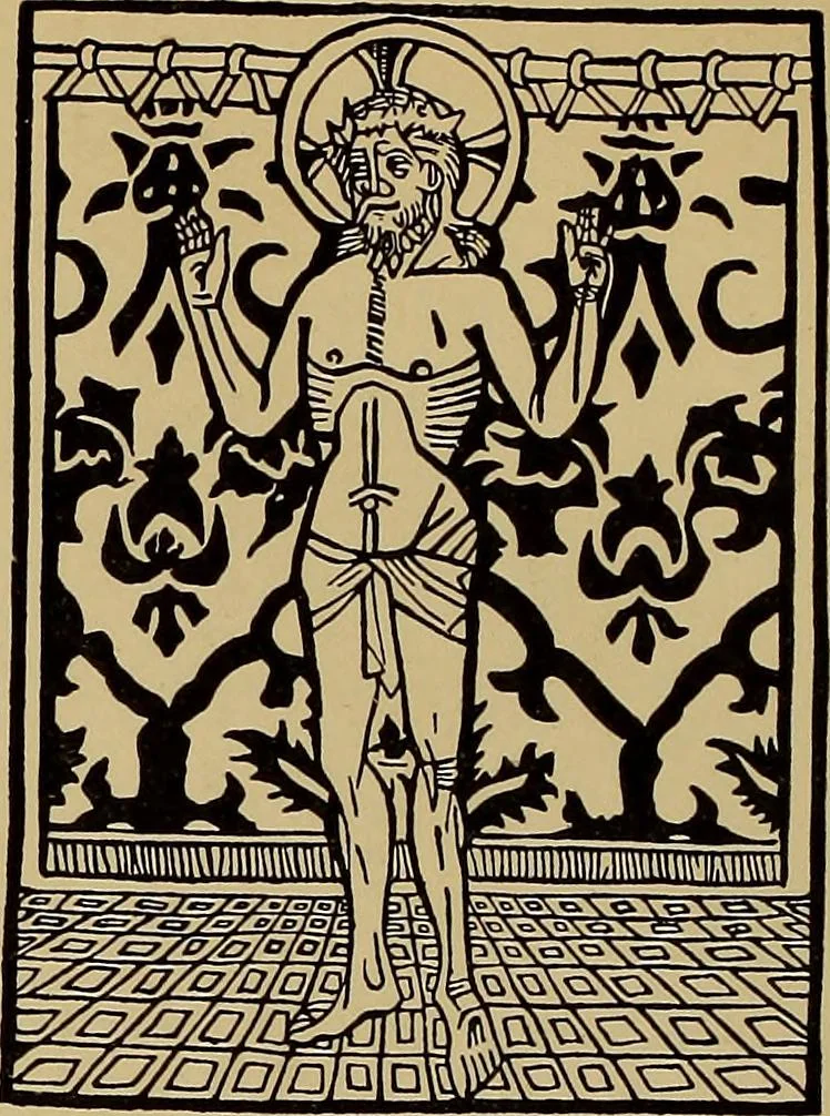 An illustration from Das Alte buch und seine ausstattung vom XV. bis zum XIX. jahrhundert: buchdruck, buchschmuck und einbände, 1915, leaf 54