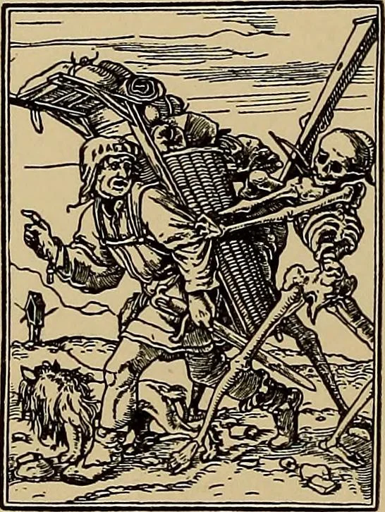 An illustration from Das Alte buch und seine ausstattung vom XV. bis zum XIX. jahrhundert: buchdruck, buchschmuck und einbände, 1915, leaf 56