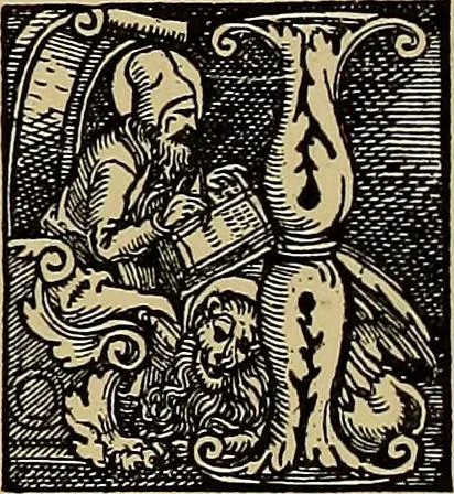 An illustration from Das Alte buch und seine ausstattung vom XV. bis zum XIX. jahrhundert: buchdruck, buchschmuck und einbände, 1915, leaf 61