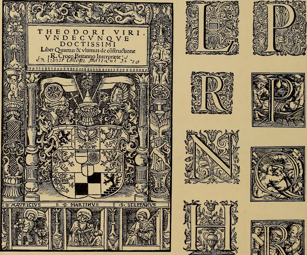 An illustration from Das Alte buch und seine ausstattung vom XV. bis zum XIX. jahrhundert: buchdruck, buchschmuck und einbände, 1915, leaf 62