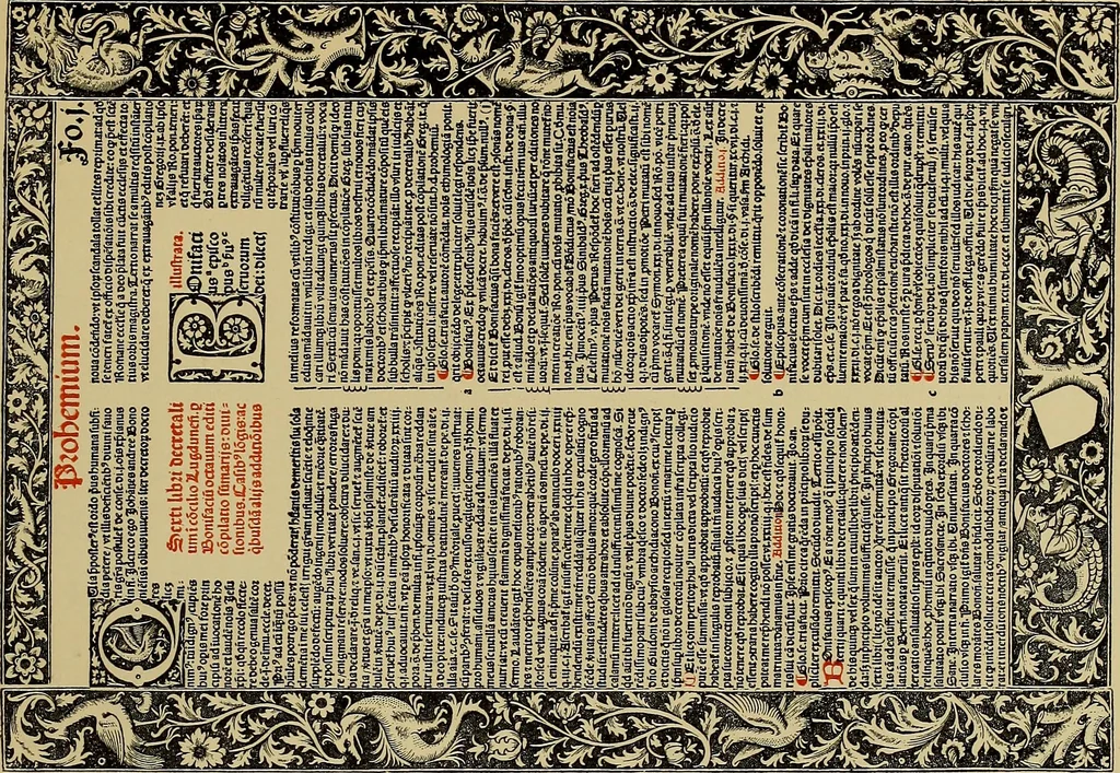 An illustration from Das Alte buch und seine ausstattung vom XV. bis zum XIX. jahrhundert: buchdruck, buchschmuck und einbände, 1915, leaf 63