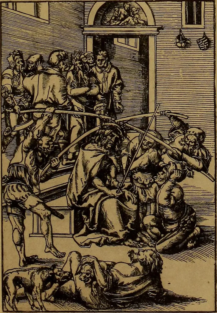 An illustration from Das Alte buch und seine ausstattung vom XV. bis zum XIX. jahrhundert: buchdruck, buchschmuck und einbände, 1915, leaf 67