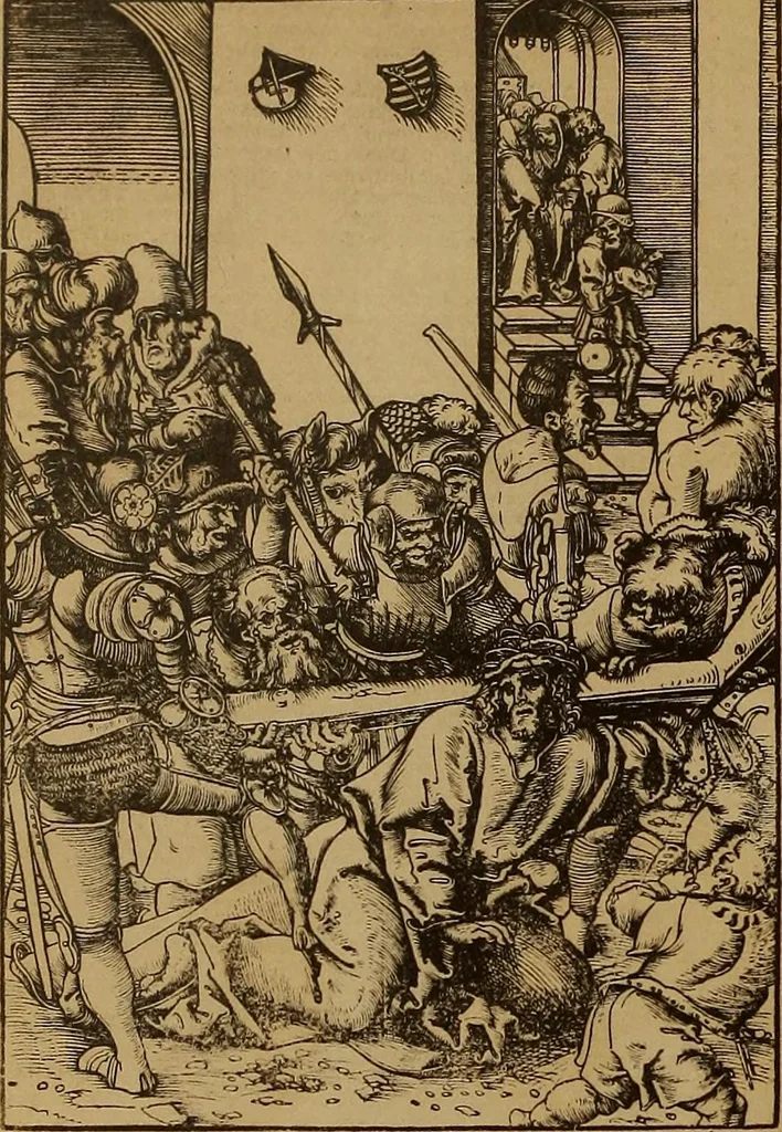 An illustration from Das Alte buch und seine ausstattung vom XV. bis zum XIX. jahrhundert: buchdruck, buchschmuck und einbände, 1915, leaf 68