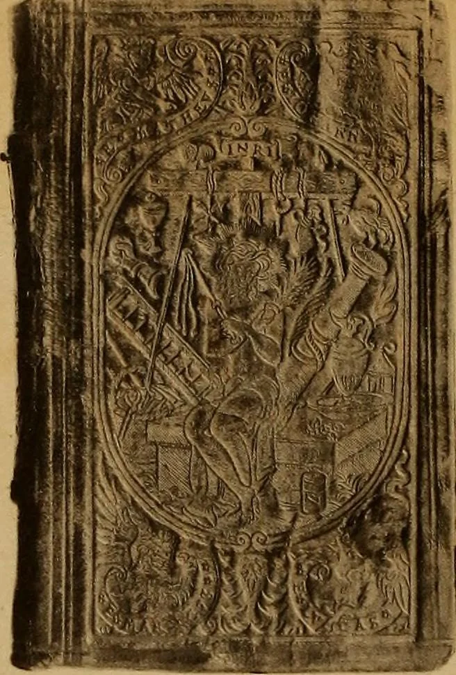 An illustration from Das Alte buch und seine ausstattung vom XV. bis zum XIX. jahrhundert: buchdruck, buchschmuck und einbände, 1915, leaf 72