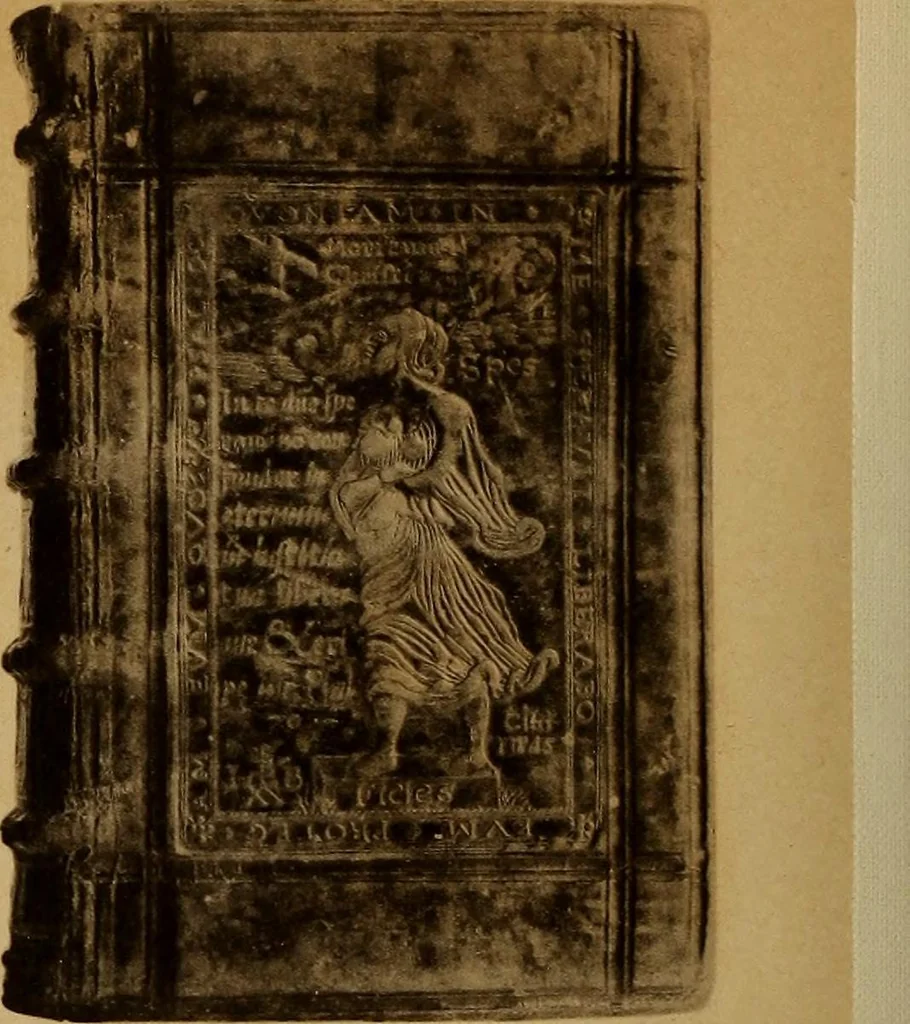 An illustration from Das Alte buch und seine ausstattung vom XV. bis zum XIX. jahrhundert: buchdruck, buchschmuck und einbände, 1915, leaf 72