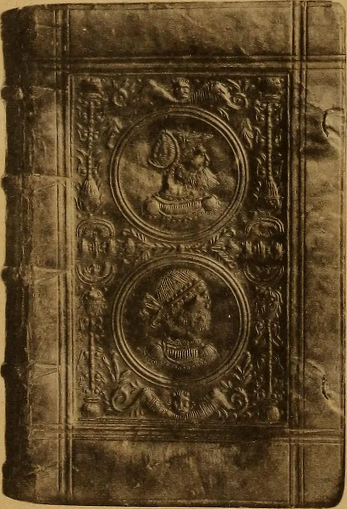 An illustration from Das Alte buch und seine ausstattung vom XV. bis zum XIX. jahrhundert: buchdruck, buchschmuck und einbände, 1915, leaf 72