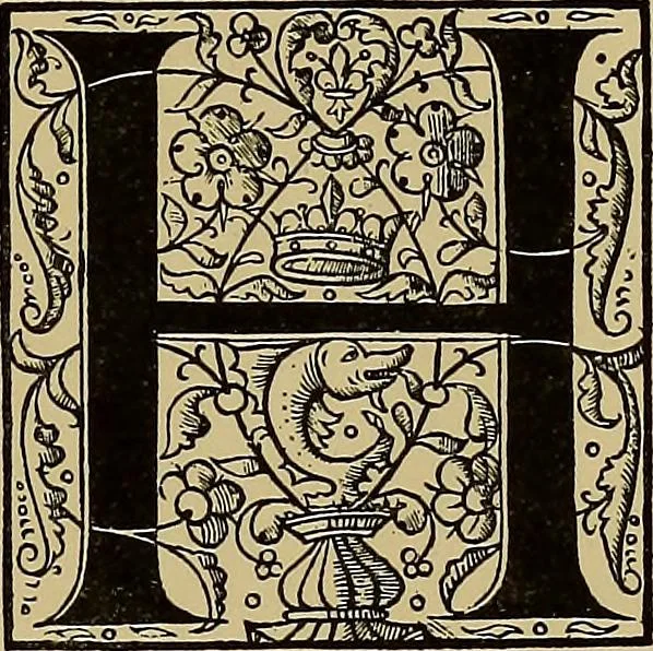 An illustration from Das Alte buch und seine ausstattung vom XV. bis zum XIX. jahrhundert: buchdruck, buchschmuck und einbände, 1915, leaf 75