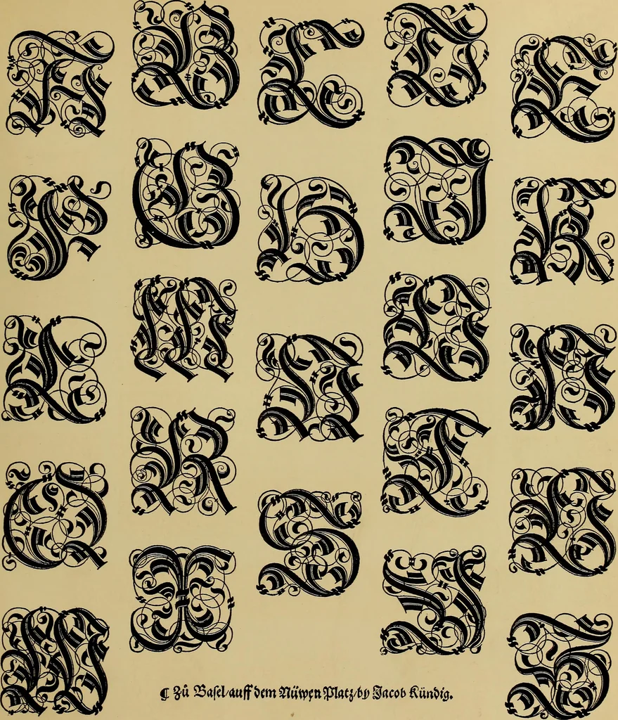 An illustration from Das Alte buch und seine ausstattung vom XV. bis zum XIX. jahrhundert: buchdruck, buchschmuck und einbände, 1915, leaf 77