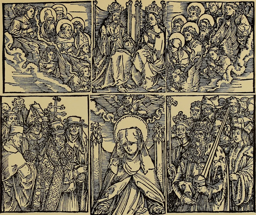 An illustration from Das Alte buch und seine ausstattung vom XV. bis zum XIX. jahrhundert: buchdruck, buchschmuck und einbände, 1915, leaf 79