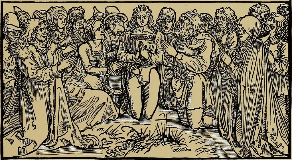 An illustration from Das Alte buch und seine ausstattung vom XV. bis zum XIX. jahrhundert: buchdruck, buchschmuck und einbände, 1915, leaf 79