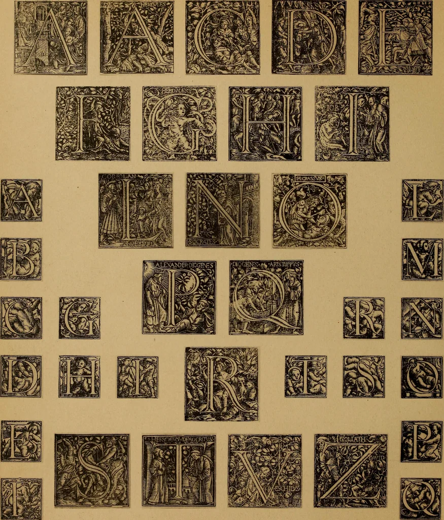 An illustration from Das Alte buch und seine ausstattung vom XV. bis zum XIX. jahrhundert: buchdruck, buchschmuck und einbände, 1915, leaf 82