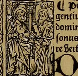 An illustration from Das Alte buch und seine ausstattung vom XV. bis zum XIX. jahrhundert: buchdruck, buchschmuck und einbände, 1915, leaf 83