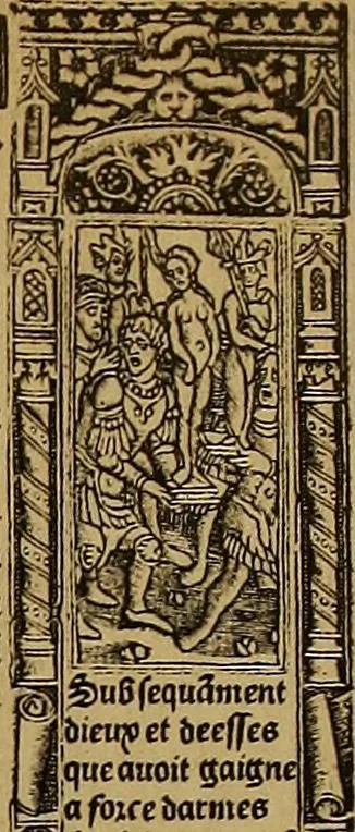 An illustration from Das Alte buch und seine ausstattung vom XV. bis zum XIX. jahrhundert: buchdruck, buchschmuck und einbände, 1915, leaf 83