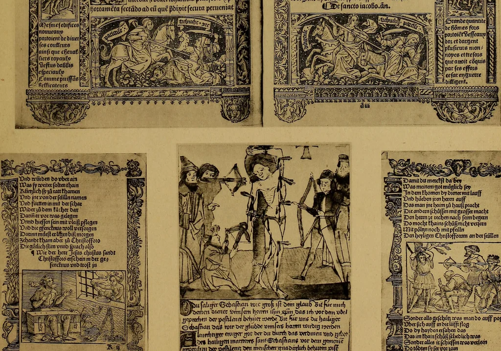 An illustration from Das Alte buch und seine ausstattung vom XV. bis zum XIX. jahrhundert: buchdruck, buchschmuck und einbände, 1915, leaf 83