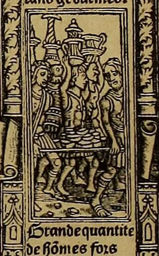 An illustration from Das Alte buch und seine ausstattung vom XV. bis zum XIX. jahrhundert: buchdruck, buchschmuck und einbände, 1915, leaf 83