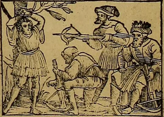An illustration from Das Alte buch und seine ausstattung vom XV. bis zum XIX. jahrhundert: buchdruck, buchschmuck und einbände, 1915, leaf 83