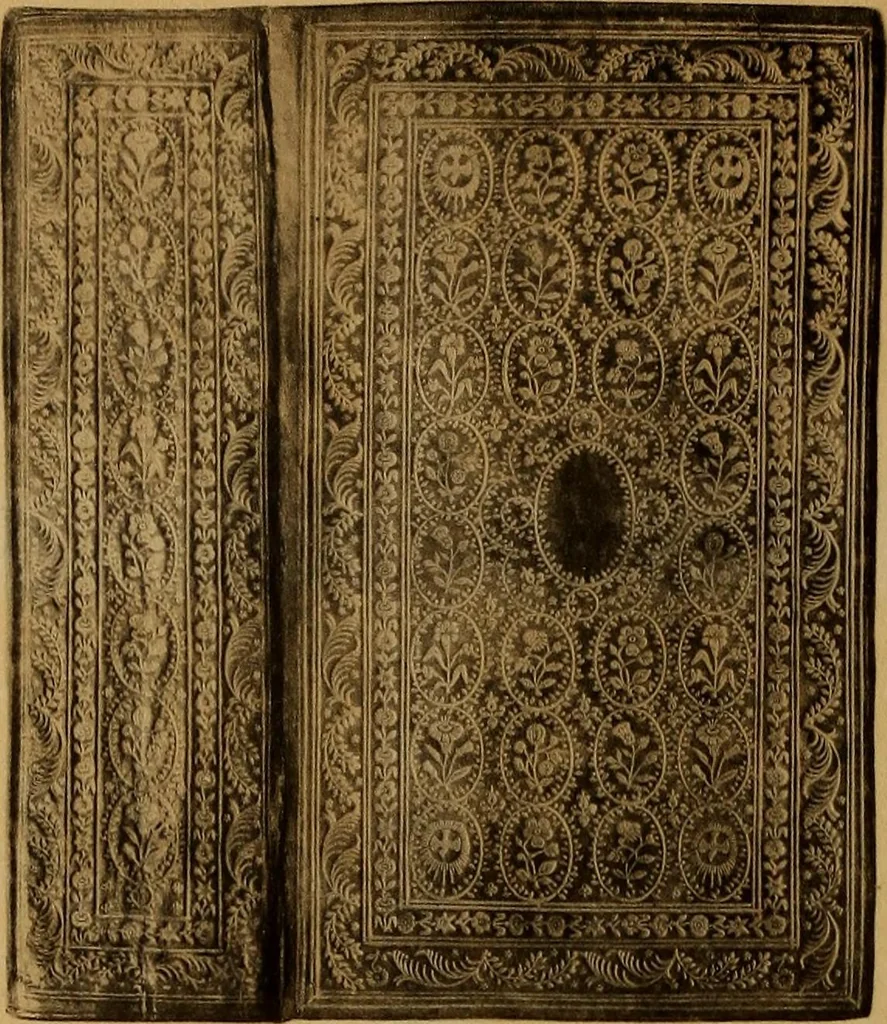 An illustration from Das Alte buch und seine ausstattung vom XV. bis zum XIX. jahrhundert: buchdruck, buchschmuck und einbände, 1915, leaf 84