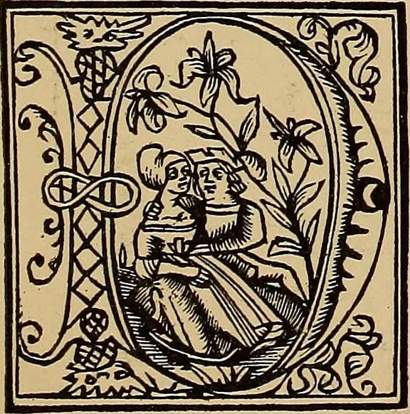 An illustration from Das Alte buch und seine ausstattung vom XV. bis zum XIX. jahrhundert: buchdruck, buchschmuck und einbände, 1915, leaf 86