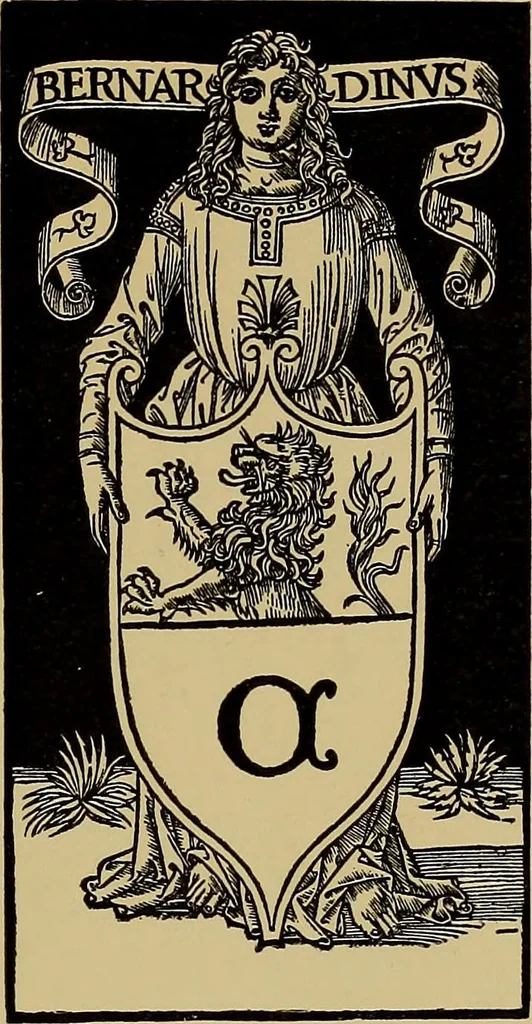 An illustration from Das Alte buch und seine ausstattung vom XV. bis zum XIX. jahrhundert: buchdruck, buchschmuck und einbände, 1915, leaf 87