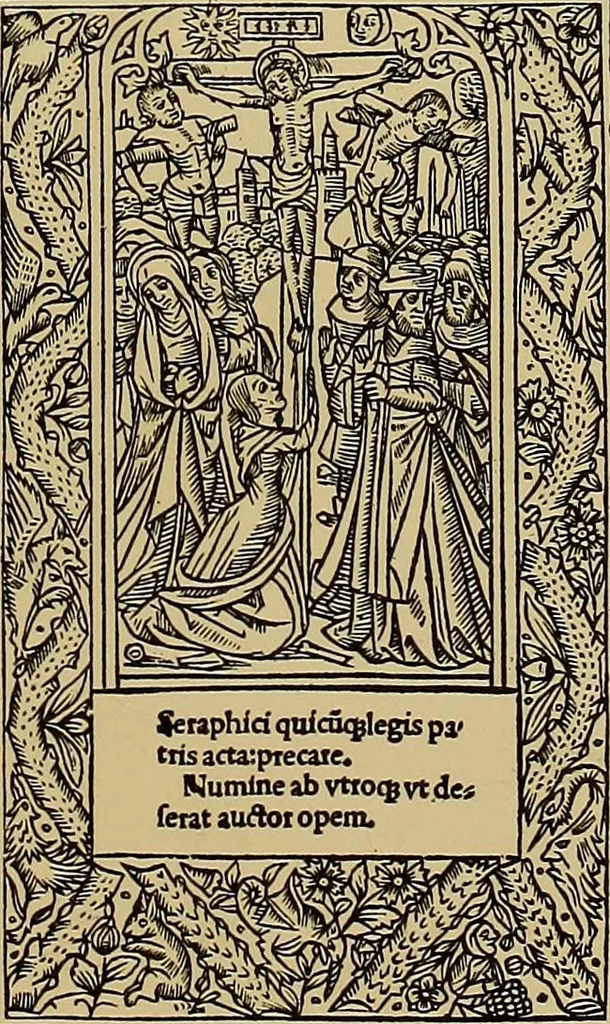 An illustration from Das Alte buch und seine ausstattung vom XV. bis zum XIX. jahrhundert: buchdruck, buchschmuck und einbände, 1915, leaf 89