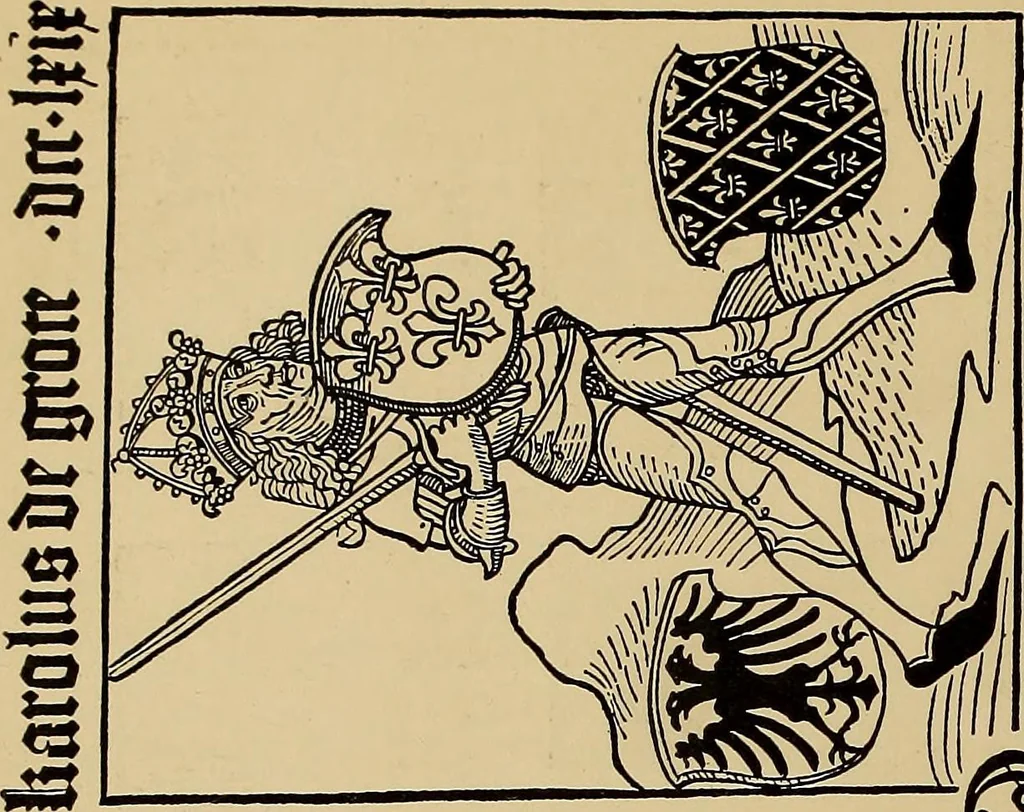An illustration from Das Alte buch und seine ausstattung vom XV. bis zum XIX. jahrhundert: buchdruck, buchschmuck und einbände, 1915, leaf 96