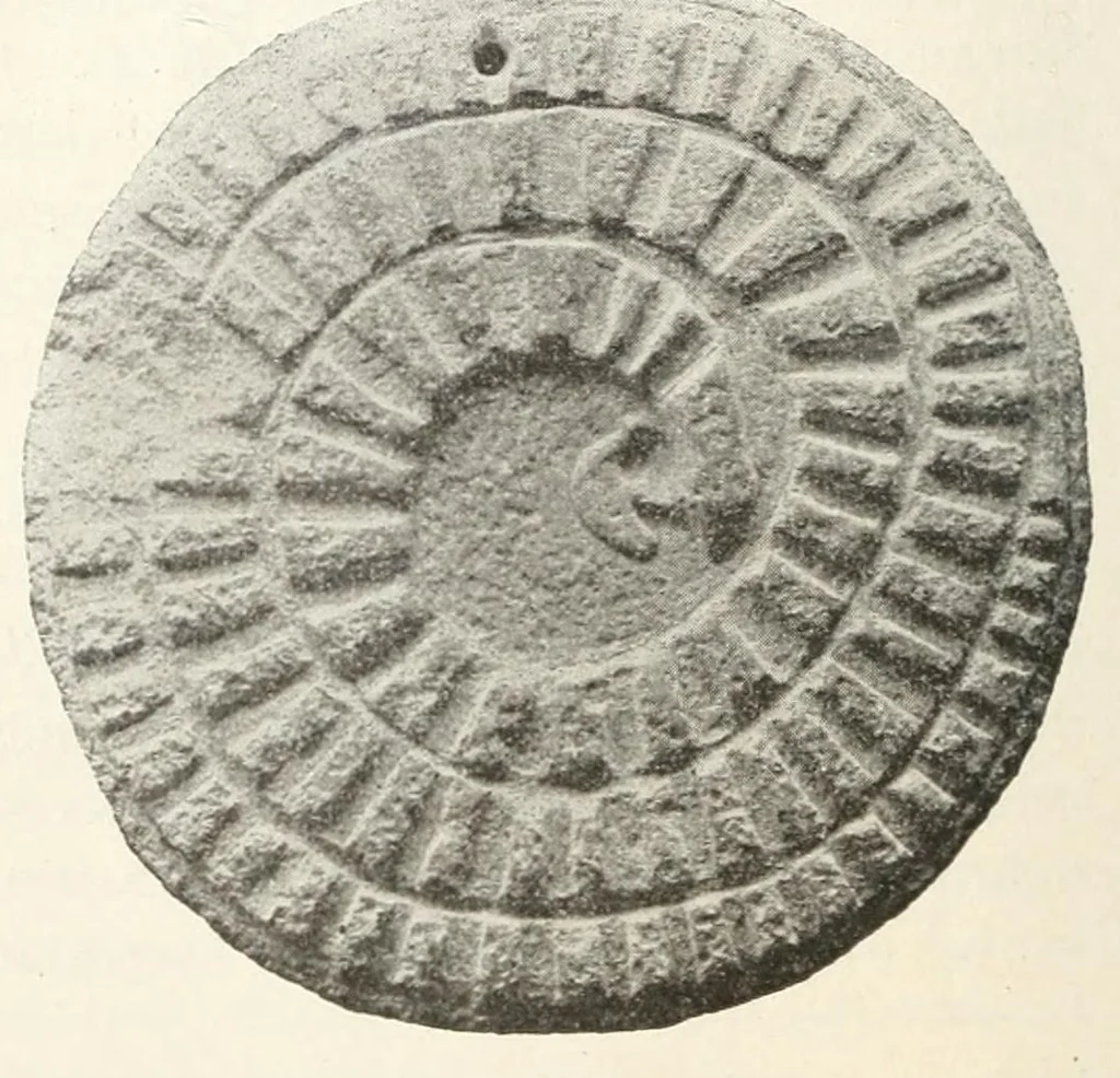An illustration from Das altägyptische Schlangenspiel : eingegangen am 12. April 1920, 1920, leaf 16