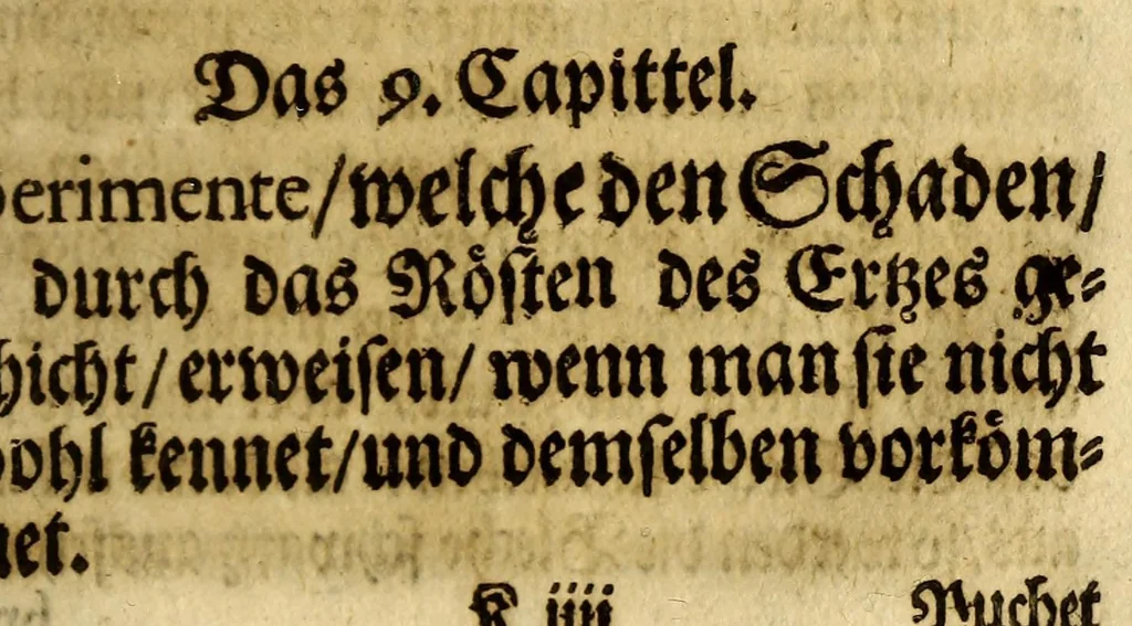 An illustration from Das andere Buch von der Kunst der Metallen : worinnen der gemeine Weg das Silber durch Qvecksilber fein zu machen gelehret wird nebst etlichen neuen Regulen solches desto besser ins Werck zu setzen., 1676, leaf 29