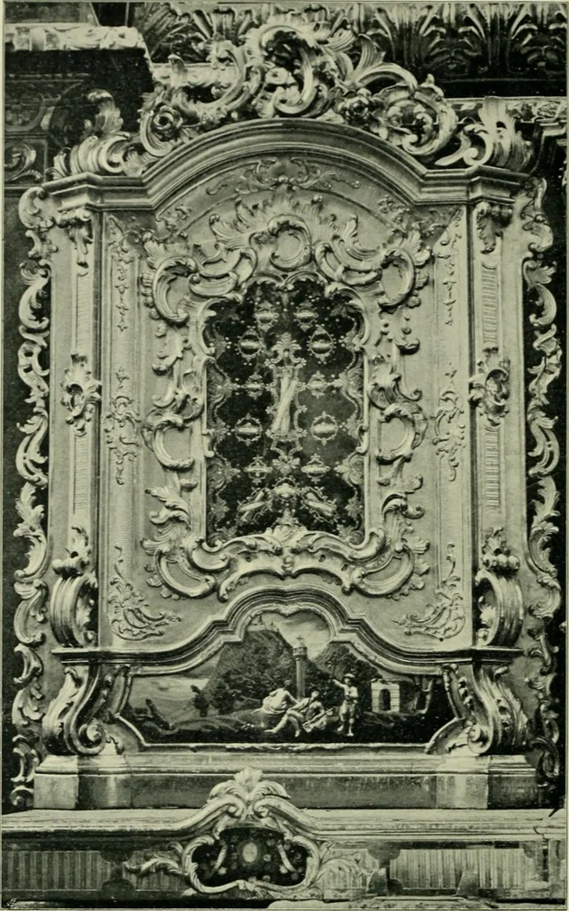 An illustration from Das Benediktinerstift Göttweig, 1914, leaf 20