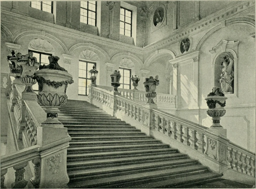 An illustration from Das Benediktinerstift Göttweig, 1914, leaf 31