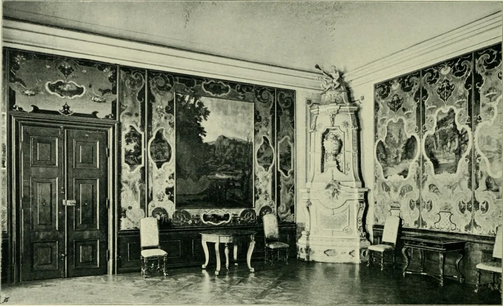 An illustration from Das Benediktinerstift Göttweig, 1914, leaf 36